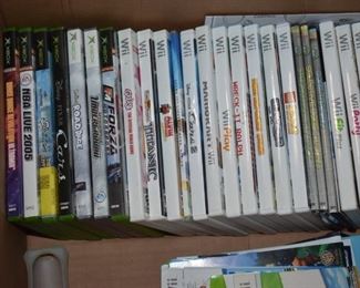 X Boxes, WII, plus Attachments and Loads of Games!