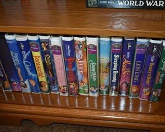 Collectible Disney VHS Tapes