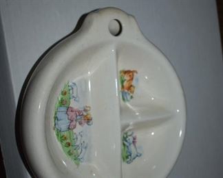 Antique Toddlers Food Warmer/Server