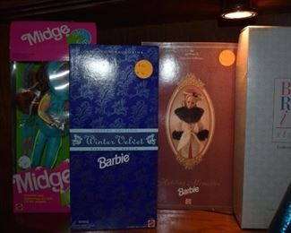 Beautiful Dolls - Hundreds of them! Bob Mackie's * Barbies * Gone with the Wind * Shirley Temple * Madame Alexander and More! All in Wonderful Condition! Many NIB!