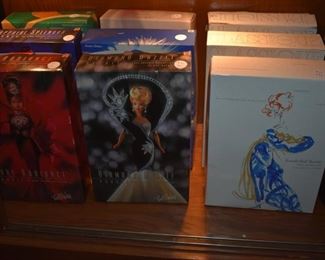 Beautiful Dolls - Hundreds of them! Bob Mackie's * Barbies * Gone with the Wind * Shirley Temple * Madame Alexander and More! All in Wonderful Condition! Many NIB!