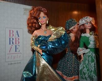 Beautiful Dolls - Hundreds of them! Bob Mackie's * Barbies * Gone with the Wind * Shirley Temple * Madame Alexander and More! All in Wonderful Condition! Many NIB!