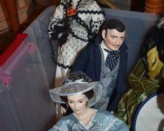 Beautiful Dolls - Hundreds of them! Bob Mackie's * Barbies * Gone with the Wind * Shirley Temple * Madame Alexander and More! All in Wonderful Condition! Many NIB!
