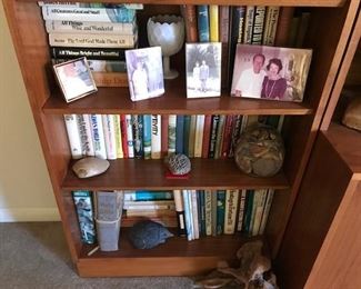 Large selection of books and nice set of Mobel Fakta Mid-Century Modern Bookcases.