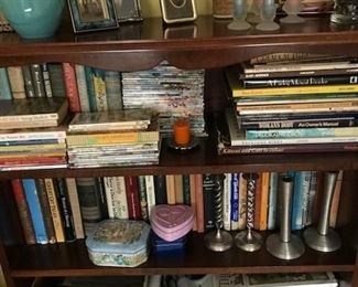 More books and other items.