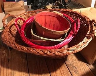 Baskets.