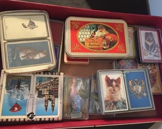 Vintage playing cards.