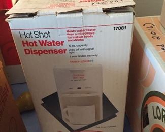 Hot Shot Hot Water Dispensers (multiple).