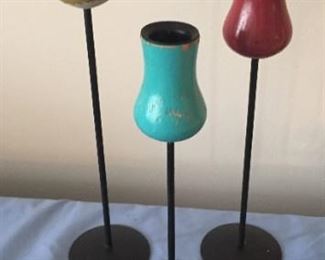 Vintage candle holders.