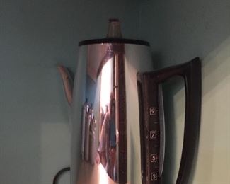 Electric coffee pot.