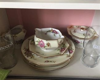 Beautiful set of Theodore Haviland France China.