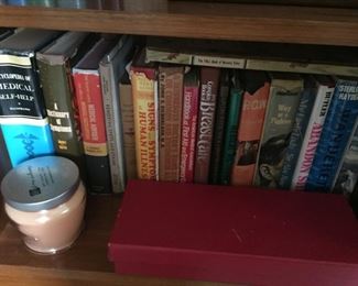 Large selection of books - new and old.