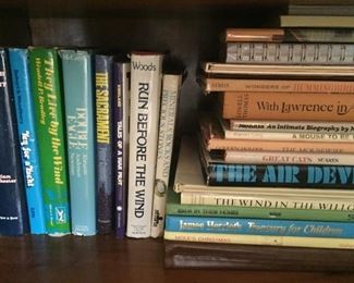 Large selection of books - new and old.