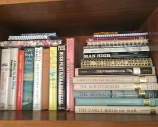 Large selection of books - new and old.