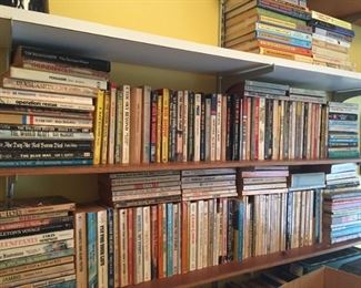 Large selection of books - new and old.