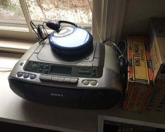 SONY CD player.