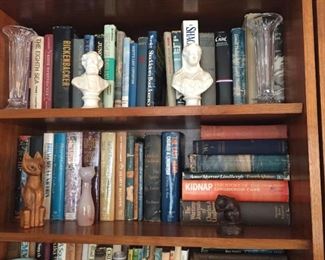 Large selection of books - new and old.