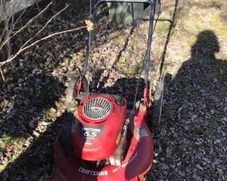 Craftsman lawn mower.