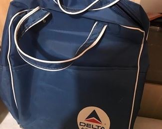Delta Air Lines bag.