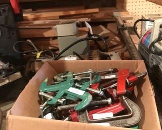 Clamps.