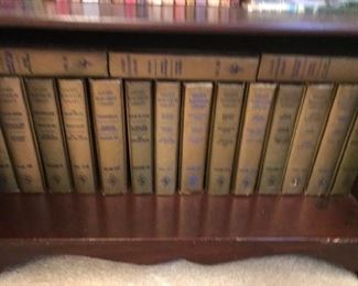 Set of Golden Harlequin Library books.