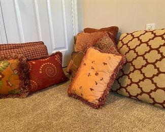 Misc. decorative pillows