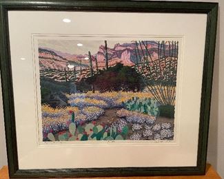 Spring in Arizona, signed & #’d