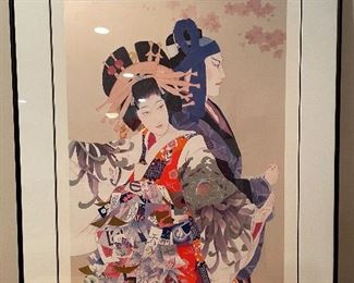 Edo Cherry Blossom, by Haruyo, signed & numbered