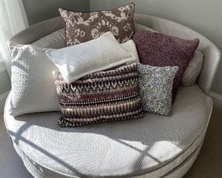 Lots of pillows for sale as well!