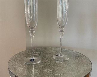 Royal Copenhagen champagne flutes, set of 6
