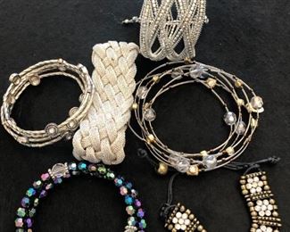 Assorted fashion bracelets