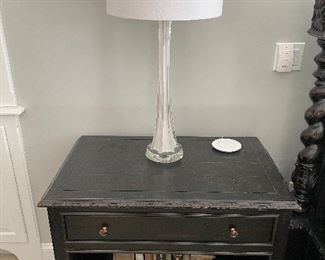 Restoration Hardware nightstand with drawer 
