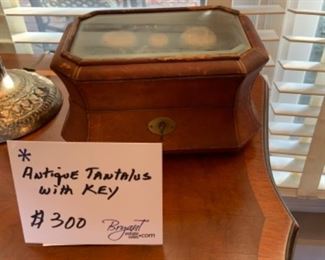 Antique French tantalus $300