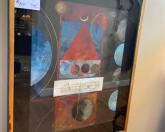 Iren Schio original artwork 32” wide 38” deep.  “The Crucible II”. $750