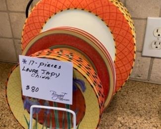 Laura Jay china 17 pieces $80 set