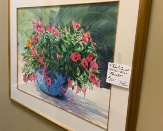 Robert Cargill (1940-2001) Georgia Artist watercolor- $150