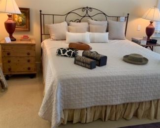 Beauty rest King Bed with Bedding $750