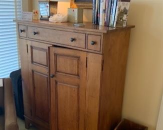 Entertainment center in a primitive style $250