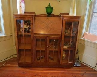 $250.00 Art Deco Cabinet/Writing Desk                              47 1/4 Wide.. 14" Deep 441/2" Tall