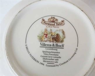 Back View..Villeroy & Boch   Foxwood Tales Bowl