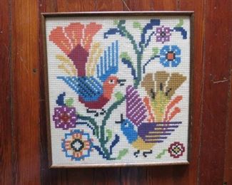 $30.00 Framed Art Needlepoint?