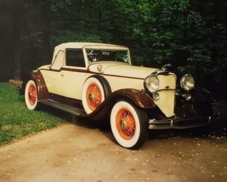 1931 Lincoln LeBaron Roadster .  Vin number 68362. Picture before it was stored. $125.000 or best offer 