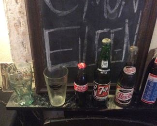 older soda bottles