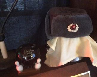possible original Russian officers hat.