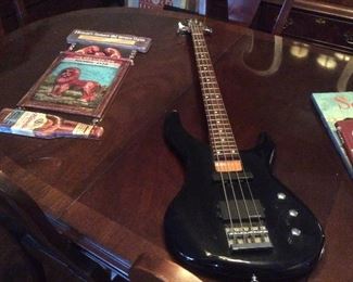 electric base guitar,made by Jackson