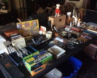 Tableful of miscellaneous