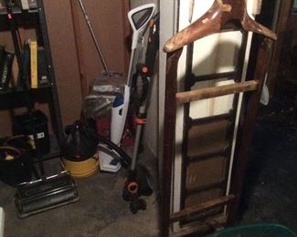 steamer and garden trimmer