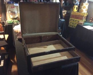 large wood mystery box