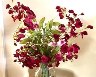 $18 Floral arrangement Approx 17" H. 