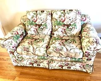 AS IS $295 - Heritage floral loveseat.  64" W, 34" D, 30" H. 
